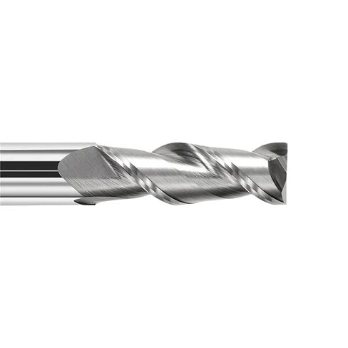Aluminum Carbide Endmill HRC55 2 Blades Uncoated Flat Tungsten Milling Cutter CNC Machining Tools(6x30x6x100x2T) in Saudi Arabia