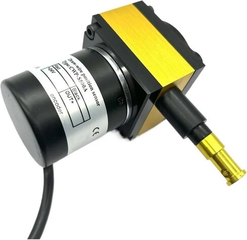 مستشعر الإزاحة CWP-S500A/مخرج مقاوم/مستشعر موضع خطي/قياس الطول 500 مم إخراج 4-20 مللي أمبير in Kuwait
