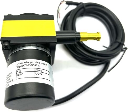 مستشعر الإزاحة CWP-S500A/مخرج مقاوم/مستشعر موضع خطي/قياس الطول 500 مم إخراج 4-20 مللي أمبير in Kuwait