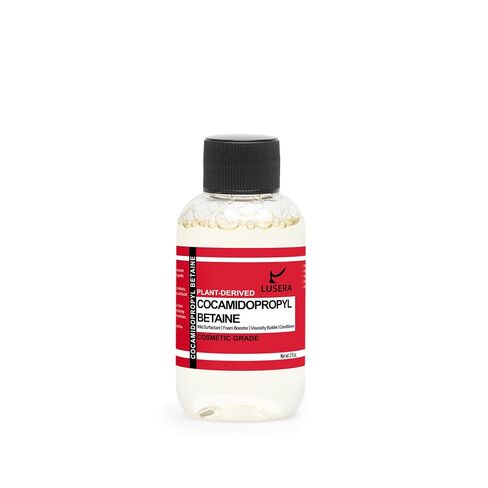 Cocamidopropyl Betaine Surfactant (CAPB) 2 fl oz, Cosmetic Grade Amphoteric Co-Surfactant, Coconut-Derived Foam Booster, Viscosity Builder & Irritation Reducer for Shampoo, Body Wash in Saudi Arabia