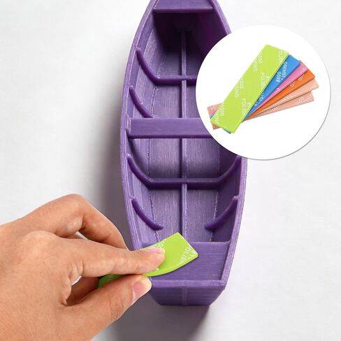 30pcs 3mm Sanding Sponge 5 Different Grit 8x2cm/3.15x0.78in for Plastic Models, Waterproof Wet Dry Sanding Block Assortment Washable Reusable Sandpaper Pads (400,600,800,1000,1200,1500 Grit) in Kuwait
