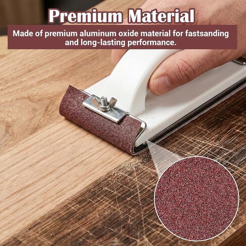 5 Rolls Emery Cloth Each 3 Inch×20 Ft 80 150 240 320 400 Grit Sand Paper for Metal Wood Furniture Polishing Abrasive Sandpaper Roll Assortment Total 100 Feet in Kuwait