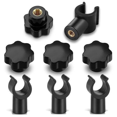 4 Set Folding Wagon Replacement Parts Wagon Table Top 6Mm Female Threaded | Folding Wagons Spare Knob Nuts Tightening Screw with Fold Utility for Wagons Carts with Wheels in Kuwait