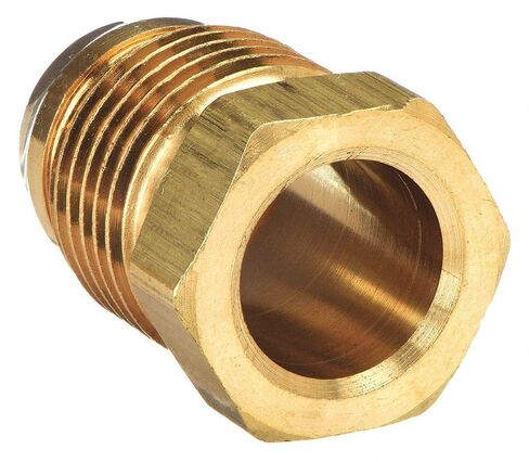 Parker Hannifin 61HD-4-pk10 Hi-Duty Nut/Sleeve Fitting, Brass, 1/4" Compression Tube (Pack of 10) in Saudi Arabia