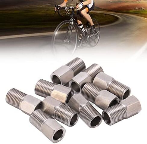 Hydraulic Hose Compression Nut Stainless Steel Screw Bolt for Mountain Bike for Bike Enthusiasts 10pcs in Saudi Arabia