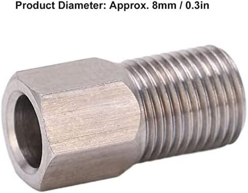 Hydraulic Hose Compression Nut Stainless Steel Screw Bolt for Mountain Bike for Bike Enthusiasts 10pcs in Saudi Arabia