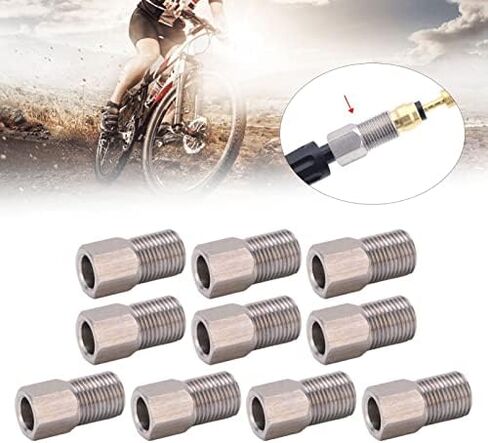 Hydraulic Hose Compression Nut Stainless Steel Screw Bolt for Mountain Bike for Bike Enthusiasts 10pcs in Saudi Arabia