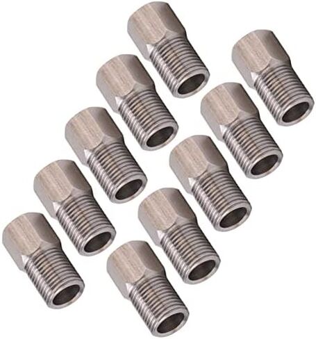 Hydraulic Hose Compression Nut Stainless Steel Screw Bolt for Mountain Bike for Bike Enthusiasts 10pcs in Saudi Arabia