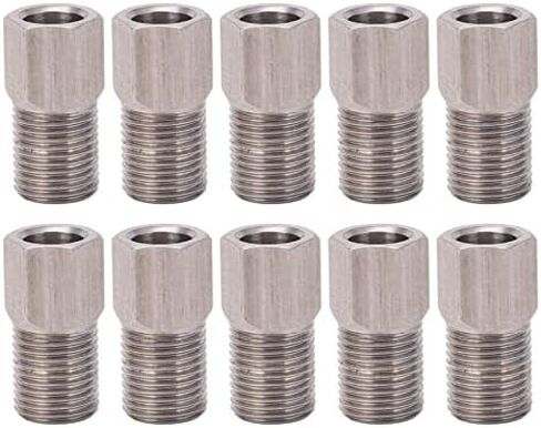 Hydraulic Hose Compression Nut Stainless Steel Screw Bolt for Mountain Bike for Bike Enthusiasts 10pcs in Saudi Arabia
