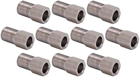 Hydraulic Hose Compression Nut Stainless Steel Screw Bolt for Mountain Bike for Bike Enthusiasts 10pcs in Saudi Arabia