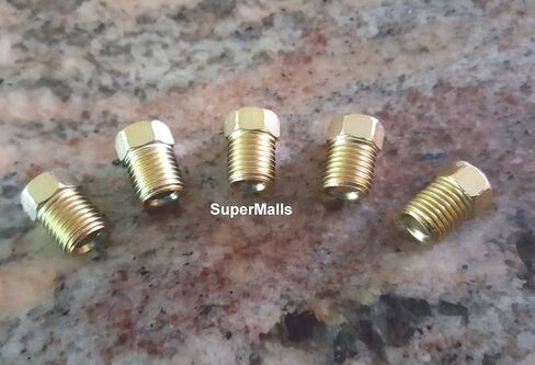 3/16" Standard Steel Tube Nut Invert Flare 10 PACK in Saudi Arabia
