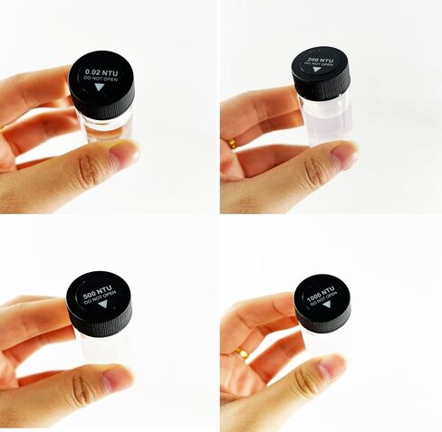 Turbidimeter Turbidity Calibration Standard Turbidity Standard Solutions 0.02NTU 200NTU 500NTU 1000NTU for Calibrating NTU1100 Turbidiy Meter Turbidimeter in Saudi Arabia