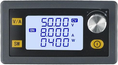 XY5008E CNC قابل للتعديل تيار مستمر وحدة العرض المنظمة 0-50 فولت 0-8.1A 400 واط محول خفض الجهد الكهربائي مع شاشة الكريستال السائل الجهد المستمر الحالي in Kuwait