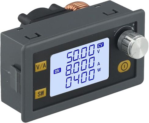 XY5008E CNC قابل للتعديل تيار مستمر وحدة العرض المنظمة 0-50 فولت 0-8.1A 400 واط محول خفض الجهد الكهربائي مع شاشة الكريستال السائل الجهد المستمر الحالي in Kuwait