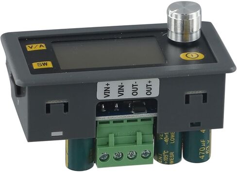 XY5008E CNC قابل للتعديل تيار مستمر وحدة العرض المنظمة 0-50 فولت 0-8.1A 400 واط محول خفض الجهد الكهربائي مع شاشة الكريستال السائل الجهد المستمر الحالي in Kuwait