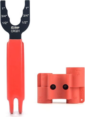 مجموعة أدوات التثبيت بالضغط من iCRIMP، CRQ01&CRQ03، نحاسية، تتضمن أدوات إزالة وإزالة الأزيز/القياس/قطع الاتصال in Kuwait
