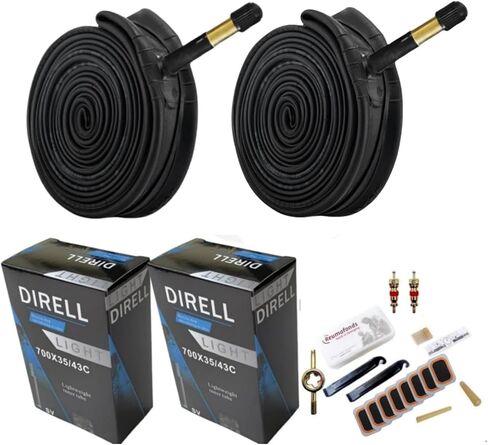 28" x 1-3/8" 1-5/8" 700x35/37/40/42/43/38c Bike Tubes, 40-622 700c Bicycle Tire Inner Tube-48mm in Kuwait