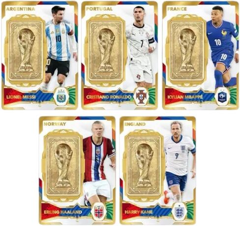 بطاقات تداول Kayou X Panini الرسمية لكأس العالم لكرة القدم 2026، الطبعة الصينية، صندوق مختوم | 10 عبوات | 4 بطاقات في كل عبوة | منتج مرخص رسميًا من FIFA in Kuwait