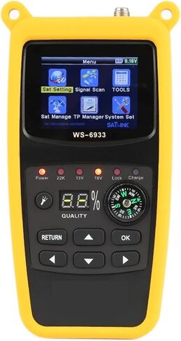 جهاز استقبال الأقمار الصناعية بشاشة LCD Dvb-s2 مقاس 2.1 بوصة جهاز قياس البحث عن الأقمار الصناعية in Kuwait