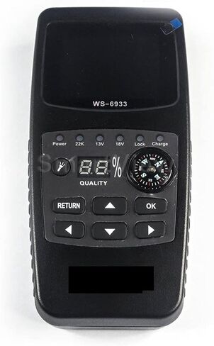 مكتشف الأقمار الصناعية WS-6933 جهاز Satfinder الرقمي DVB-S2 شاشة LCD 2.1 بوصة FTA C&KU Band WS 6933 WS6933 Sat Meter in Kuwait