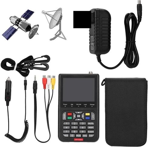 الإصدار V8 Finder 2 Finder2 Meter SatFinder إشارة الأقمار الصناعية DVB-S2X/S2/S H.264 Vs WS6933 Vf6800 in Kuwait