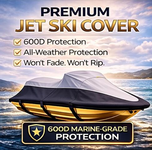 غطاء جت سكي شديد التحمل متوافق مع Yamaha WaveRunner XLT 800 2002 2003 2004 in Kuwait