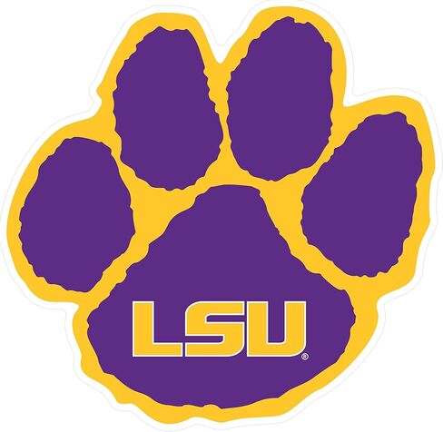 ملصق LSU (ملصق LSU PAW (3"،4"،6"،12")، 3 بوصة) in Kuwait