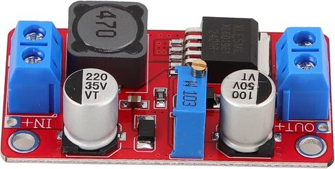 Adjustable Dc to Dc Boost Converter Power Module 5a High Power Voltage Regulator High-Efficiency Design for Hobbyists and DIY Projects in Kuwait
