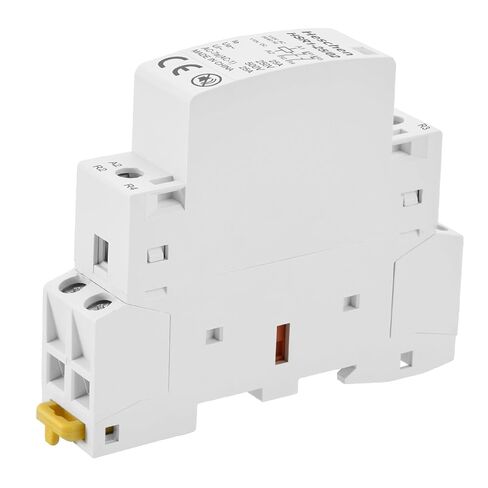 Heschen Modular Household AC Contactor HSR1-25/02 25A AC/DC 110V Coil 2 Pole 2NC Two Normally Closed 35mm DIN Rail Mount for Circuit Control in Kuwait
