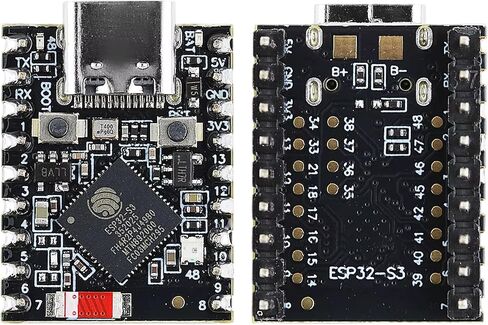ESP32-S3 لوحة تطوير صغيرة للغاية واي فاي بلوتوث 5 ESP32-S3FH4R2 لـ Arduino MicroPython، وحدة إنترنت الأشياء الصغيرة جدًا، ملحومة مسبقًا in Kuwait