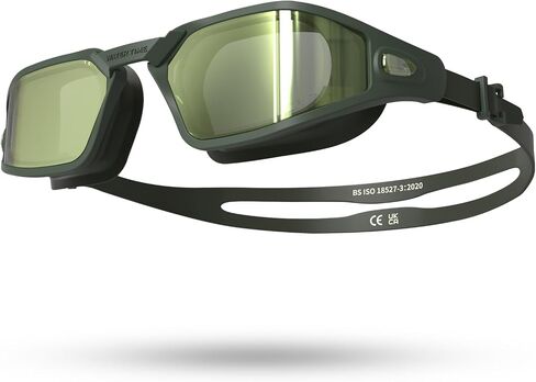 Adult Swim Goggles Swipe Anti-Fog REVO Mirrored Lens No Leak UV Protection Large Frame for Performance Training in Kuwait
