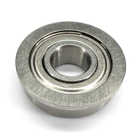 10pcs FR8-ZZ Flange Ball Bearing 1/2" x 1-1/8" x 5/16" Double Metal Shielded Deep Groove Ball Flanged Bearings in Kuwait