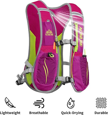 AONIJIE Running Vest for Men Women, Lightweight Hydration Vest, Breathable Running Backpack in Saudi Arabia