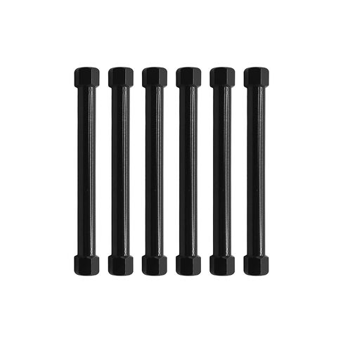 6 قطع M3 × 45 مم عمود فاصل ألومنيوم سداسي، فاصل سداسي لطائرة RC، طائرة FPV كوادكوبتر، CNC، نماذج DIY، خيوط دقيقة (أحمر) in Kuwait