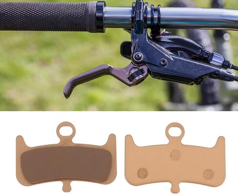 Pair of Sintered Metallic Disc Brake Pads Compatible with Hayes Dominion A4 High-Durability Replacement Set for Mountain Bikes in Kuwait