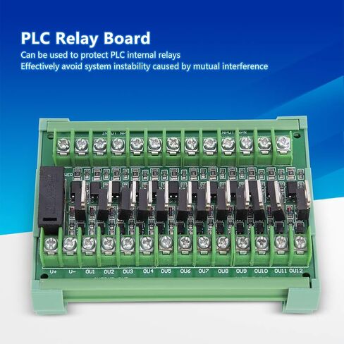 لوحة مضخم إشارة PLC 12 وحدة تتابع عزل القناة مدخل NPN مخرج PNP DC12-36V لتعزيز الأتمتة الصناعية ومعالجة الإشارات الفعالة in Kuwait