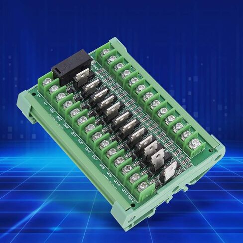 لوحة مضخم إشارة PLC 12 وحدة تتابع عزل القناة مدخل NPN مخرج PNP DC12-36V لتعزيز الأتمتة الصناعية ومعالجة الإشارات الفعالة in Kuwait