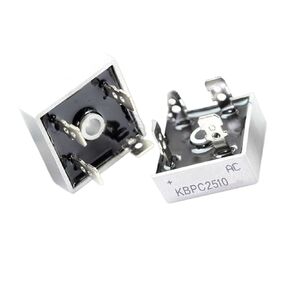2 قطعة KBPC2510 مقوم الجسر 25A/1000V DIP-4 مربع in Kuwait