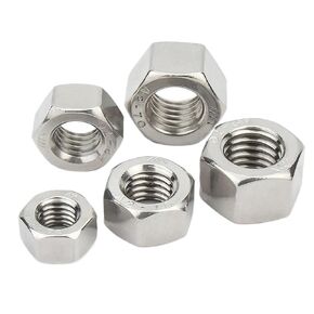 1Pcs 304 Stainless Steel Hexagon Thickened Nut GB6175 Extended Heightening Nut M3-M52(M8) in Saudi Arabia