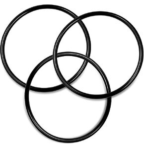 3 Pack OR40-50 O-Ring Seal Compatible with Viqua OR40-50, Simpure DB10 DB20, Aquios OR236 Filter Housing O-Ring Buna-N ORing in Kuwait