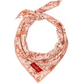 Lucy & Co. Holiday Dog Bandana – Designer Dog & Puppy Accessory. 100% Polyester. Soft, Stylish. Machine Washable, Red & Green Seasonal Style - Happy Howlidays - Large in Kuwait