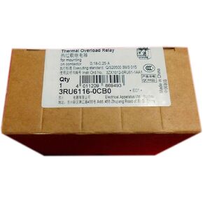3RU6116-0CB0 New and Sealed in Box 3RU61160CB0 1 Year Warranty in Kuwait