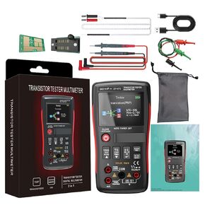 ZT-XT1 جهاز اختبار ترانزستور رقمي متعدد 2 في 1 مع شاشة TFT مقاس 2.4 بوصة، عدد 25000، جهاز اختبار المكونات SCR MOS، جهاز اختبار الثايرستور لمقاومة الجهد الثنائي لاستمرارية الصمام الثنائي in Kuwait