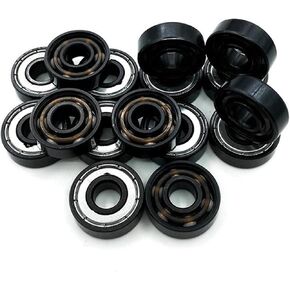 محامل 608Z Abec-11 608 كرات سيراميك بيضاء مضمنة تزلج زلاجات دوارة لوح التزلج سيراميكا in Kuwait