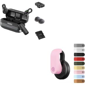 ميكروفون لاسلكي SMALLRIG S70 (2 TX + 2 RX) + طقم حافظة من السيليكون لـ S70 in Kuwait