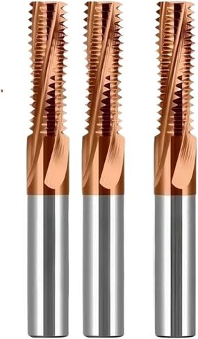 1PCS CNC Machine Solid Carbide cemented carbide Mill Mills UNC 10-24 12-24 1/4 3/8 UNF 10-32 12-28(UNS11I16-18XD12X75L,For Stainless Steel) in Saudi Arabia