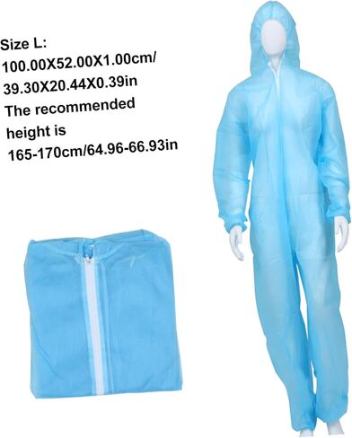 Alipis Suit Protective Suit Elastic Outfits Full Body Coverage Costume for Men Women in Kuwait