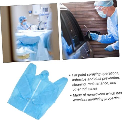 Alipis Suit Protective Suit Elastic Outfits Full Body Coverage Costume for Men Women in Kuwait