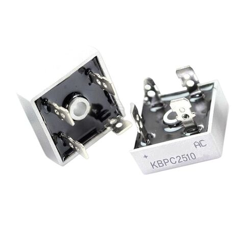 2 قطعة KBPC2510 مقوم الجسر 25A/1000V DIP-4 مربع in Kuwait