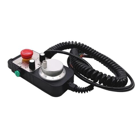 4 Axis Controller Kit MPG Pendant Handwheel w/Emergency Stop + 4-Axis Controller XC609MD in Saudi Arabia